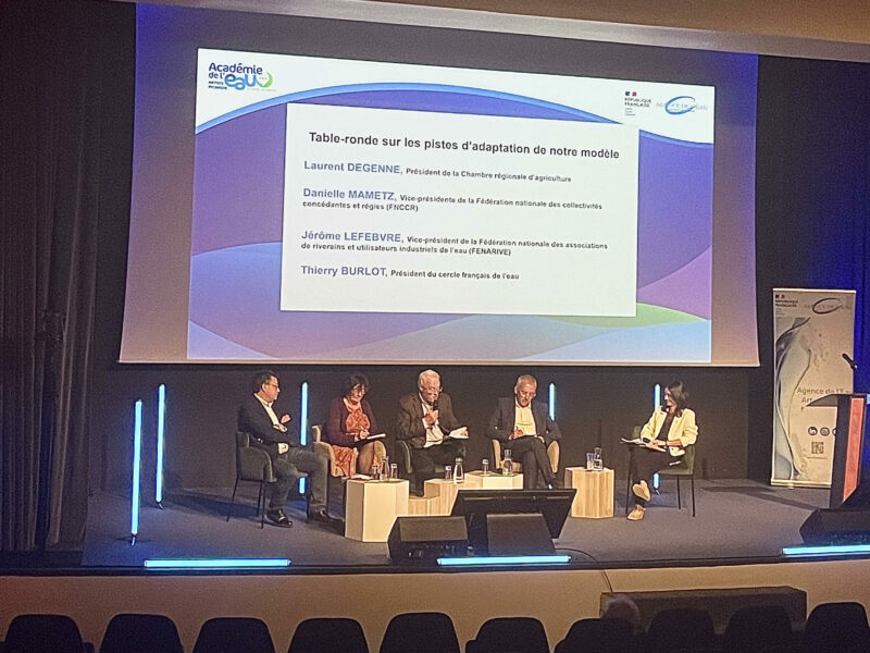 Intervention à l’académie de l’eau – Artois Picardie