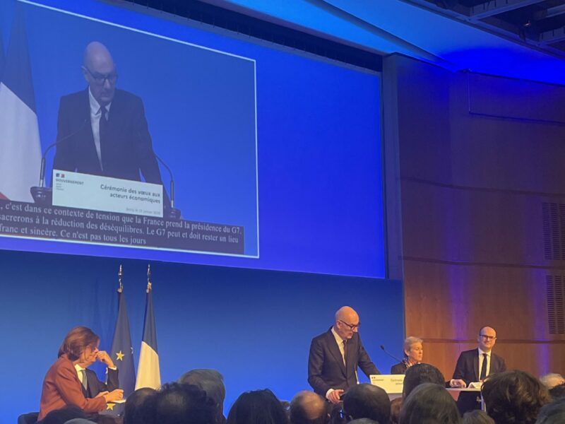 Vœux du gouvernement aux acteurs économiques